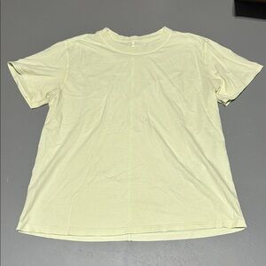 Lululemon All Yours Cotton Tee Shirt (Size 6) (Elixir Color)